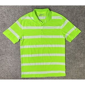 Nike Golf Dri-FIT Tour Performance Men's Medium Polo Shirt 452509 332 Neon Green